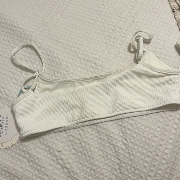 Frankie’s Bikinis x Gigi Hadid - Lucky Waffle Crop Top & Bottoms, Large - Picture 11 of 11